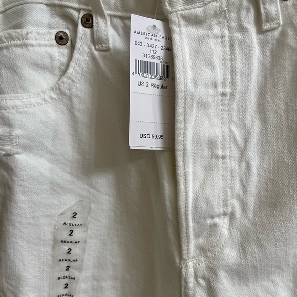 NWT Size 2 Regular 90’s Boyfriend White Washed - Picture 2 of 9